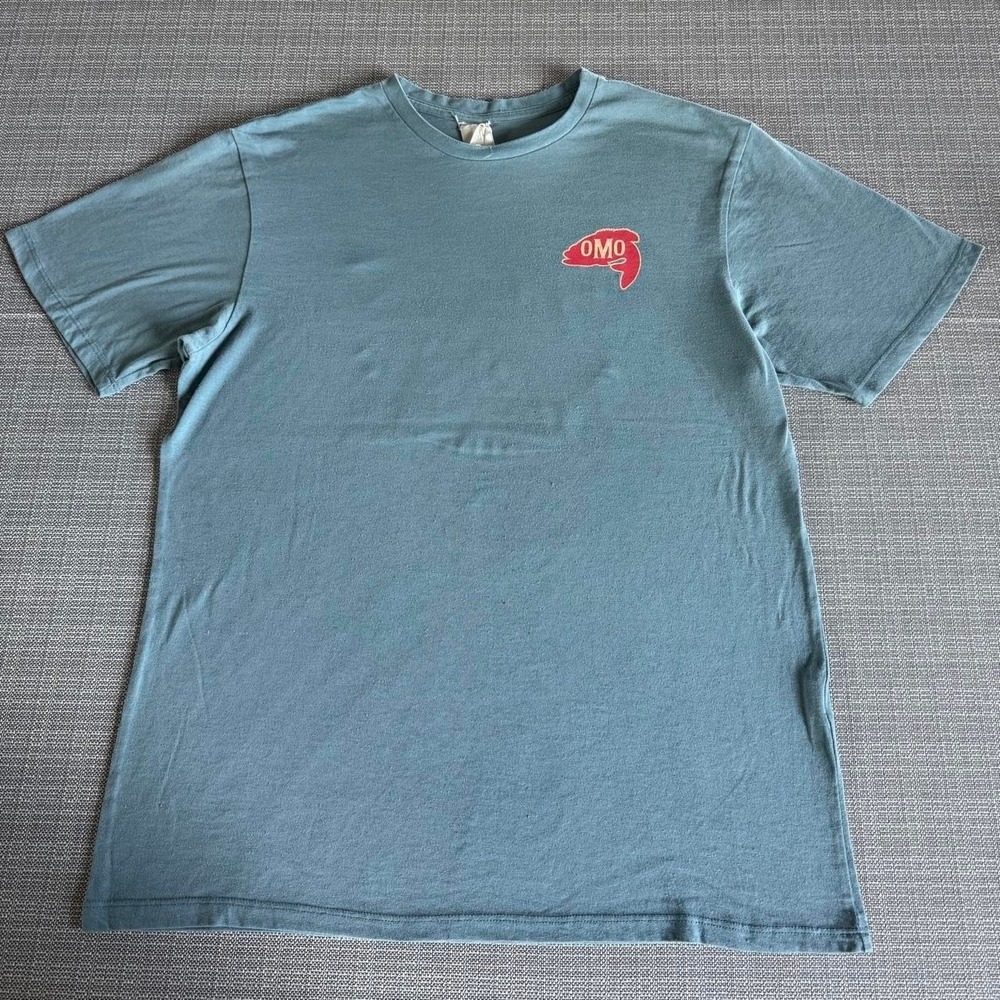 Blue OMO Ozard Mountain Outfitters T-shirt